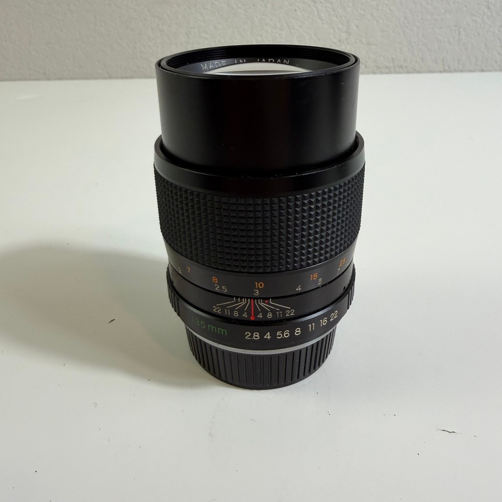 Yashica ML 135mm f2.8 C Telephoto Prime Lens for Contax Yashica CY Mount Japan
